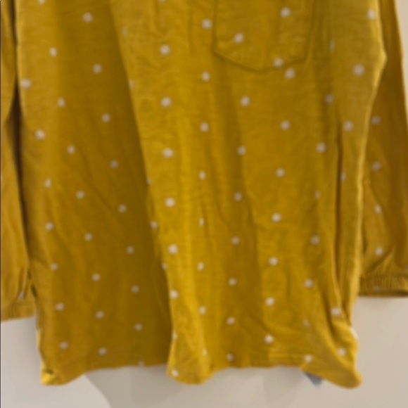 GAP Kids Yellow Polka Dot Shirt - Picture 3 of 6